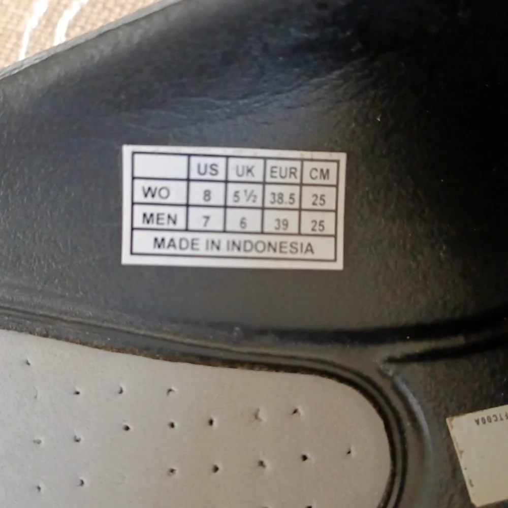 Reebok slip use